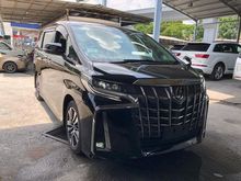 2019 TOYOTA ALPHARD 2.5 SC 360 CAMERA PRE CRASH POWER BOOT PILOT SEATS UNREG