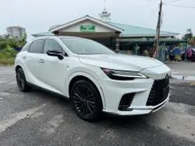 Black leather, Sunroof, Low mileage, grade 5A, 360 camera, 2023 Lexus RX 350 2.4 F Sport Handling SUV