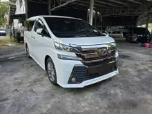 2016 Toyota Vellfire 2.5 Z Golden Eyes MPV