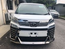 2018 Toyota Vellfire 2.5ZG new model Unreg