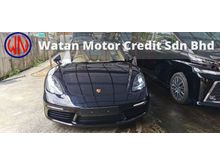 2016 Porsche 718 2.0 Cayman Coupe UNREG,PCM,SPORT STEERING,SPORT BUTTON SYSTEM,XENON LAMP,ELECTRIC SEAT,LUXURY INTERIOR & ETC,FREE WARRANTY & GIFTS