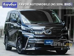 2015 Toyota Vellfire 2.5 ZG MPV
