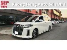 2021 Toyota Alphard 2.5 G S C Package MPV (A) REG 2023, 1 CAREFUL OWNER, GRADE 5A, L/MIL - 41K KM, PILOT SEAT, SUNROOF, FREE 2 YEARS CAR WARRANTY