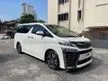 Recon 2019 Toyota Vellfire 2.5 ZG UNREG ( SUNROOF, 3 LED )