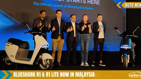 Blueshark EV scooters launched in Malaysia - up to 110km, from RM7,190