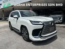 2024 Lexus LX 600 3.4 4WD SUV # FREE WARRANTY # LX600 4WD # 5 SEATERS # BLACK INTERIOR # MARK LEVINSON # REAR ENTERTAINMENT # COOLBOX