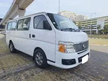 2014 Nissan Urvan 3.0 (M) Window Van 14 Seat