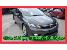2013 Honda Civic 2.0 Navi Full Spec Like New Full Service Easy Loan