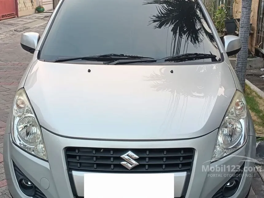 Jual Mobil Suzuki Splash 2014 1.2 di Jawa Timur Manual Hatchback Silver Rp 88.000.000
