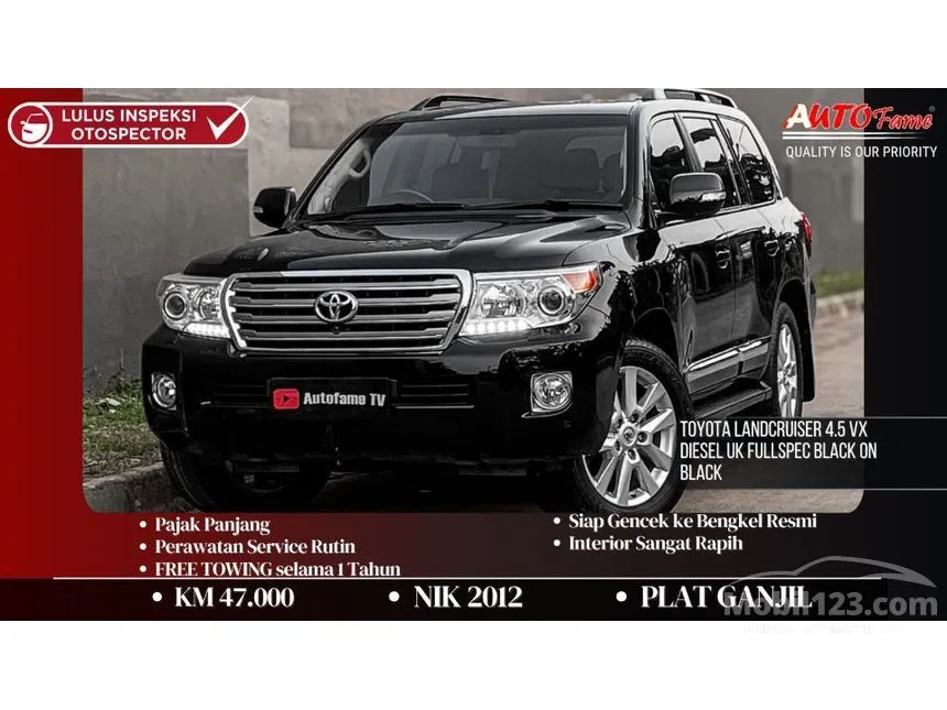 2012 Toyota Land Cruiser 200 Full spec SUV