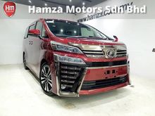 2019 Toyota VELLFIRE 2.5 ZG BSM,SUNROOF, 3LED UNREG