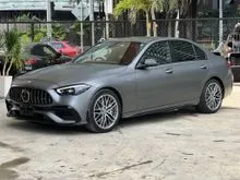 2023 Mercedes-Benz AMG C43 2.0 4MATIC Sedan , SELENITE GREY METALLIC, FREE PREMIUM UNLIMITED WARRANTY