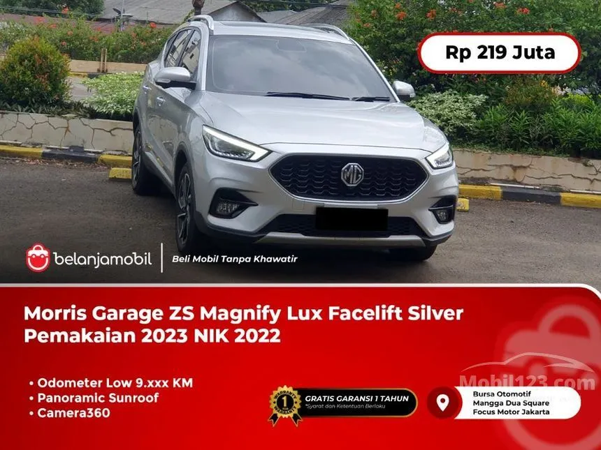 Jual Mobil MG ZS 2022 Magnify 1.5 di DKI Jakarta Automatic SUV Silver Rp 219.000.000