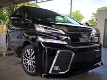 2015 Toyota Vellfire 2.5 Z G Edition MPV Pilot Seat Sport SafeBrake Assist PowerBoot