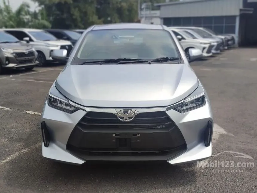 Jual Mobil Toyota Agya 2024 G 1.2 di Banten Automatic Hatchback Silver Rp 176.400.000