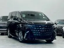 2025 Toyota Alphard 2.5 Z GRADE 6A - BRAND NEW CONDITION - 6 YEARS WARRANTY - MILEAGE 1K KM ONLY