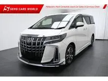2021 Toyota Alphard 2.5 G S C Package MPV (JBL SYSTEM) (SUNROOF) (1-YEAR WARRANTY)