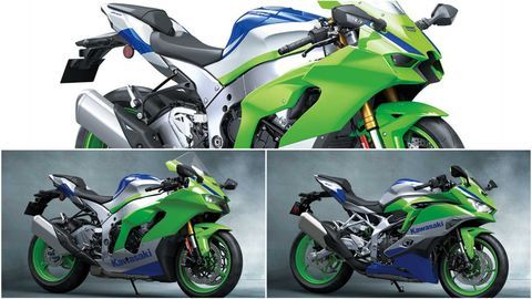 Anniversary 40 Tahun, Kawasaki Luncurkan Trio Ninja ZX Dengan Livery Retro

