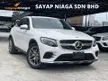 Recon 1359 FREE 5yrs PREMIUM WARRANTY, TINTED & COATING, NEW MICHELIN PS5 TYRE. 2018 Mercedes-Benz GLC250 2.0 4MATIC AMG Line Coupe - Cars for sale