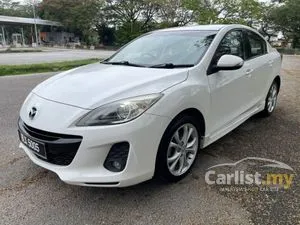 Mazda 3 2.0 GLS Sedan (A) 2013 Full Service Record in MAZDA 1 Lady Owner Only Original Paint Push Start TipTop Condition View to Confirm