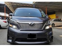 2010/13 Toyota Vellfire 2.4 Z Platinum GENUINE YEAR