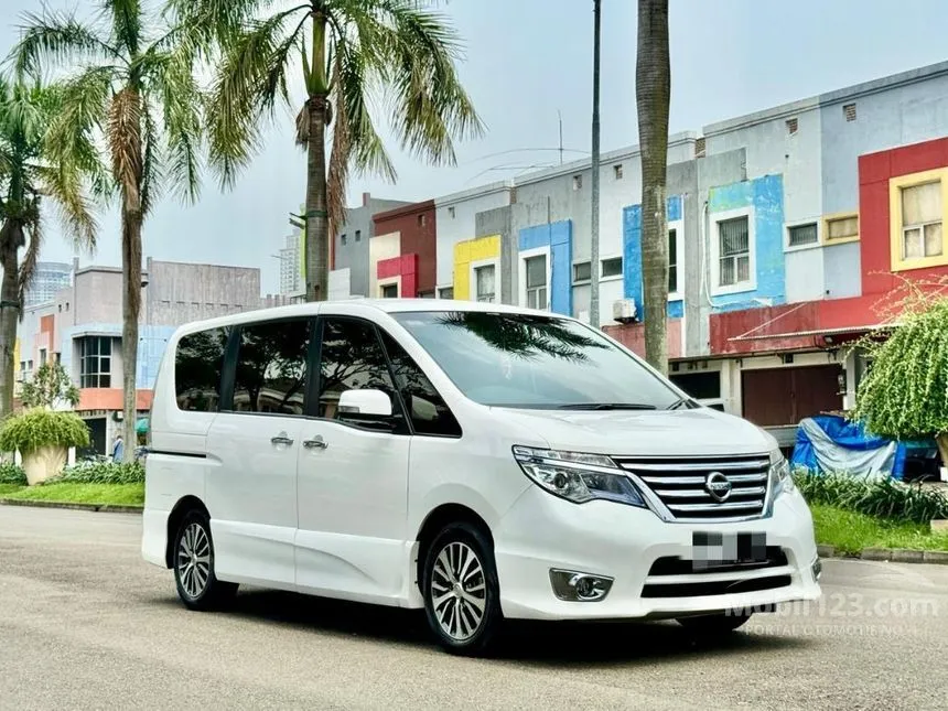 Jual Mobil Nissan Serena 2016 Highway Star 2.0 di Banten Automatic MPV Putih Rp 188.000.000