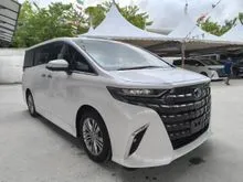 2025 Toyota Alphard 2.5 Z Modelista,GRADE 5A,7K KM,HUD,JBL SURROUND SOUND SYSTEM, SURROUND CAMERA 360,2025 UNREG