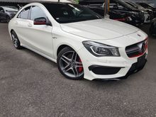 2014 Mercedes-Benz CLA45 AMG 2.0 4MATIC Light Aluminium Trim Coupe