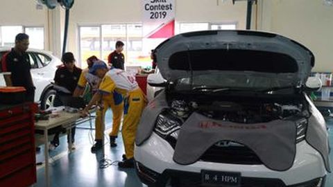 Final Honda Skill Contest 2019 Adu Puluhan Peserta Terbaik
