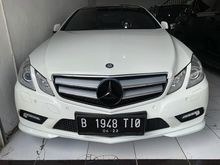 Mercedes Benz E250 Coupe 7G AMG 2012 Panoramic Full Option Istimewa
