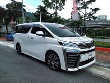 2019 Toyota Vellfire 2.5 ZG MPV