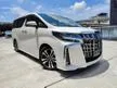 Recon 2019 Toyota Alphard 2.5 SC 2LED SEQUENTIAL SIGNAL SUNROOF CHEAPEST OFFER UNREG