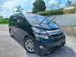 Used (RAYA PROMOTION) 2013 Toyota Vellfire 2.4 Z Golden Eyes MPV WITH EXCELLENT CONDITION