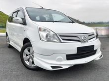 2012 Nissan Grand Livina 1.6 ST-L Comfort MPV 10.1 TOUCH SCREEN PLAYER LEATHER SEATS