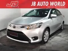 2015 Toyota Vios 1.5 F/Service ORI - 66k Mileage