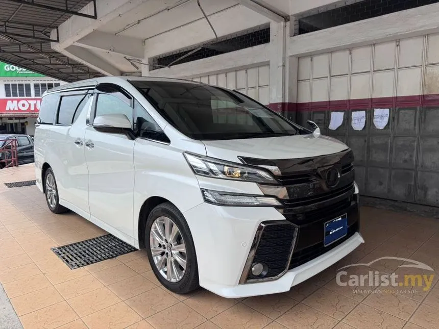 2016 Toyota Vellfire ZG MPV