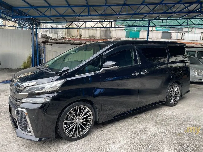 2016 Toyota Vellfire Z G Edition MPV