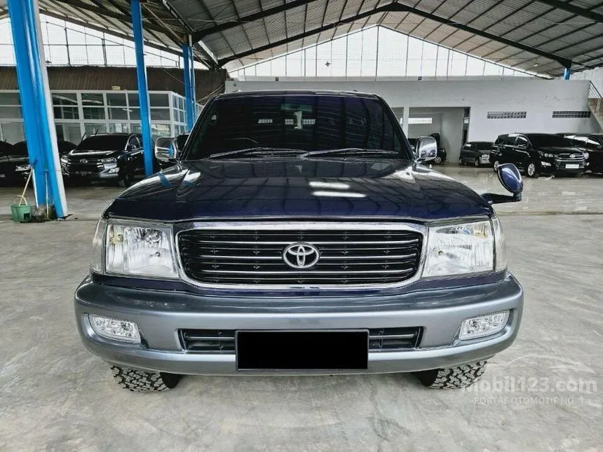 Jual Mobil Toyota Land Cruiser 2000 4.2 AT 4.2 di Sumatera Utara Automatic SUV Biru Rp 480.000.000
