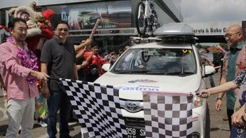 Sambut HUT Kemerdekaan RI, Toyota Avanza-Veloz dan Kijang Lintasi 3 Negara