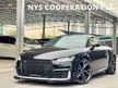 Recon 2019 Audi TT 40 2.0 TFSI S Line Coupe Unregistered Digital Aircond Control Electronic Parking Brake 12.3 Inch Victual Cockpit Emergency Brake Assist