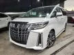 Recon 2021 Toyota Alphard 2.5 G S C Package MPV 2.5 SC Sunroof PCS LDA BSM DIM PB Unreg