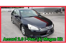 2007 Honda Accord 2.0 VTi Mugen Bodykit Tip Top Condition Full Major Service Done