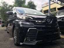 2015 Toyota Vellfire 2.5 ZG Edition MPV Power boot power door pilot seat