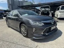 VIP No Plate.1118,MODELLISTA kit,Brown Leather,2xPower Seat,Camera,EV/ECO,Blind Spot Monitoring,7xAirbag-2018 Toyota Camry 2.5 Hybrid Luxury Sedan