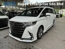 2025 Toyota Alphard 2.5 Z Modelista MPV 29Km Mileage 6A 360 Camera HUD Dim Bsm Twin Roof