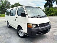2005 Toyota Hiace 3.0 (M) DIESEL Van 12-SEATS WITH WINDOW VAN