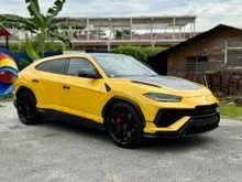 Full spec, Yellow Color, 2023 Lamborghini Urus 4.0 Performante SUV, Full carbon Packgaes