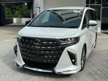 2025 Toyota Alphard 2.5 Z Modelista 2 Bodykit U SIDE/STEP HUD DIM BSM