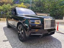 2019 Rolls-Royce Cullinan 6.7 SUV / SUPER RARE IN MARKET BLACK COLOUR / READY STOCK / BRAND NEW CAR ONLY 1K MILES / DONT MISS OUT