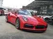 Recon 2022 Porsche 911 (992) 3.8 TURBO S CONVERIBLE, 800 MILES, ADAPTIVE CRUISE CONTROL, SPORT CHRONO PACKAGE, SPORT EXHAUST SYSTEM, PDCC, PCCB, PDLS+, - Cars for sale